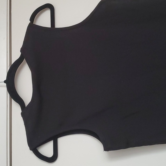 Daisy Street's Black Heart Wing High Neck Tank Top - Picture 8 of 16